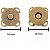 5 pcs Sew-In Magnetic Snaps for Bags 14 mm