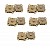 5 pcs Sew-In Magnetic Snaps for Bags 18 mm