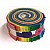 Dapple Pinwheel 40 pcs 2.5'' Strips