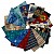 Locomotion 42 pieces 10'' Squares multi