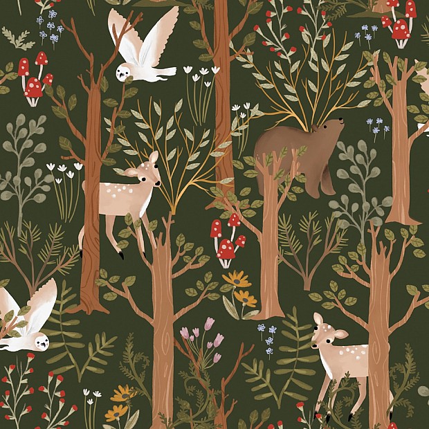 Cozy forest