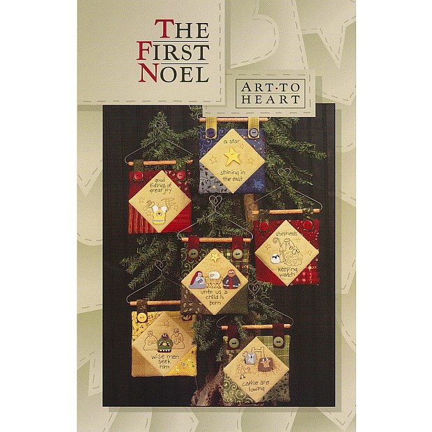 The First Noel, 4" x 4½" (10 x 11 cm)
