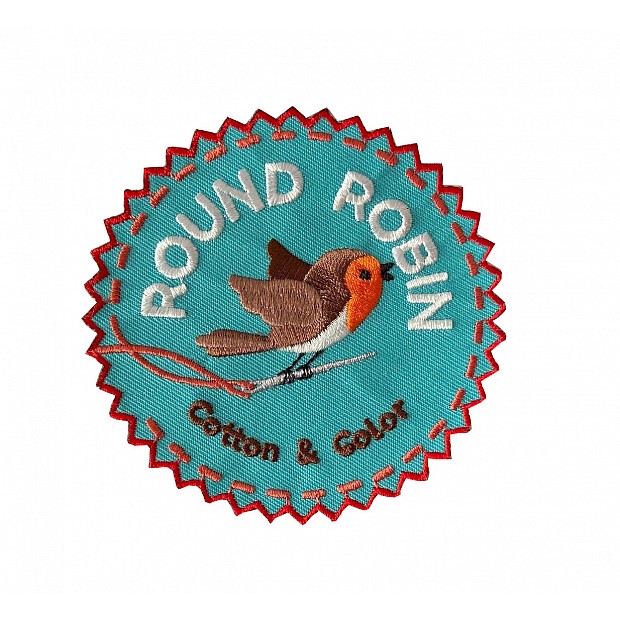 1 Iron-on Round Robin Patch