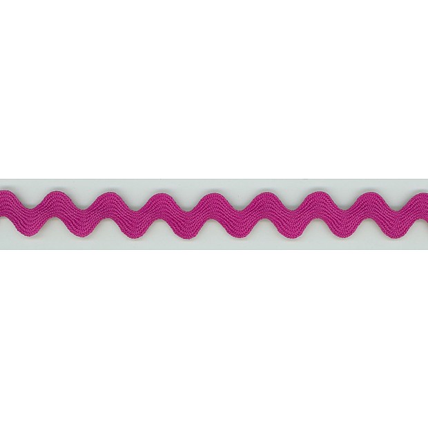1.75cm Ric Rac Zick-Zack Band magenta