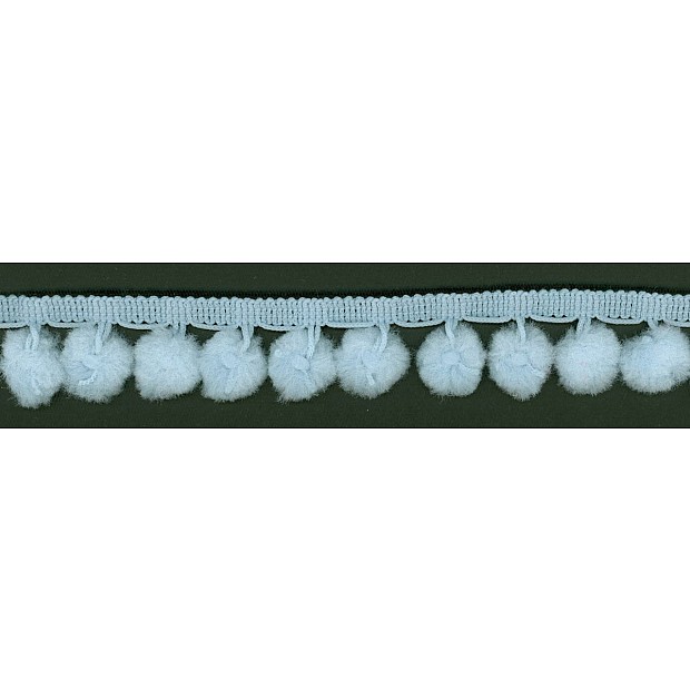 10 mm Ball Fringe Ribbon 25 mm wide