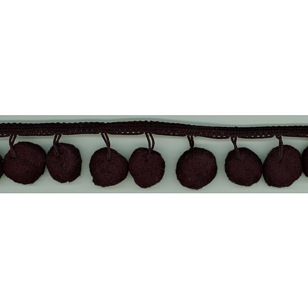 25 mm Ball Fringe Ribbon 38mm wide
