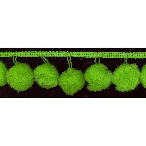 25 mm Ball Fringe Ribbon 38mm wide