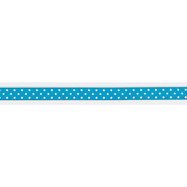 Swiss Dot Ribbon 9.5 mm 3/8'' tropic
