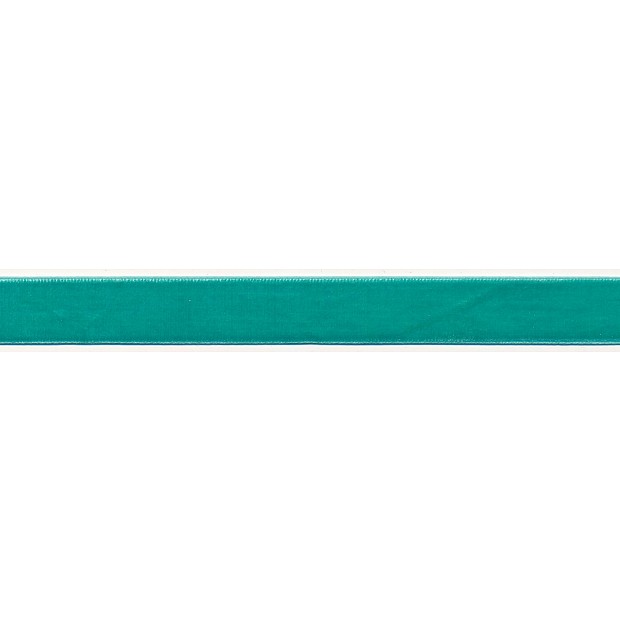 Velvet Ribbon 16 mm (5/8'') jade
