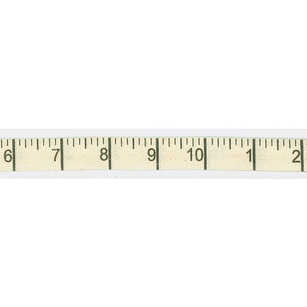Cotton Twill Inch Measuring Tape 1.6cm