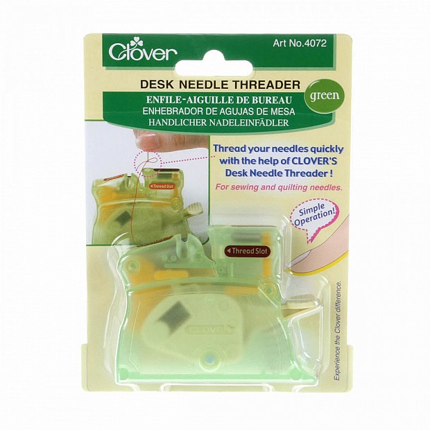 Desk Needle Threader green