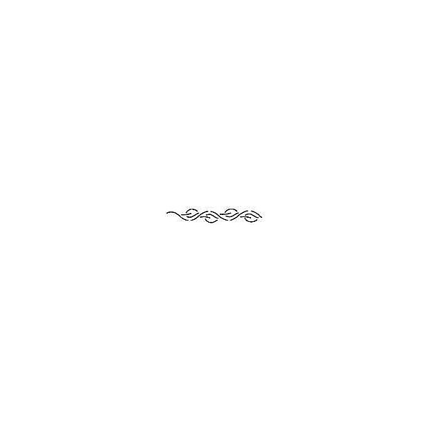 Border Leaf, 4 cm