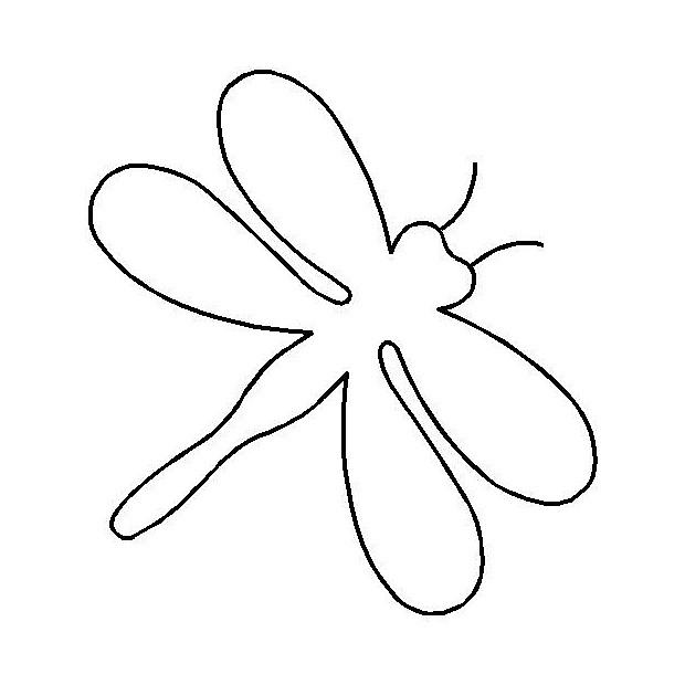 Dragonfly Block, 11.4 cm