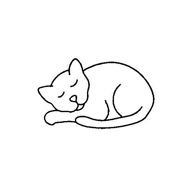 Catnapper, 13 x 7.6 cm