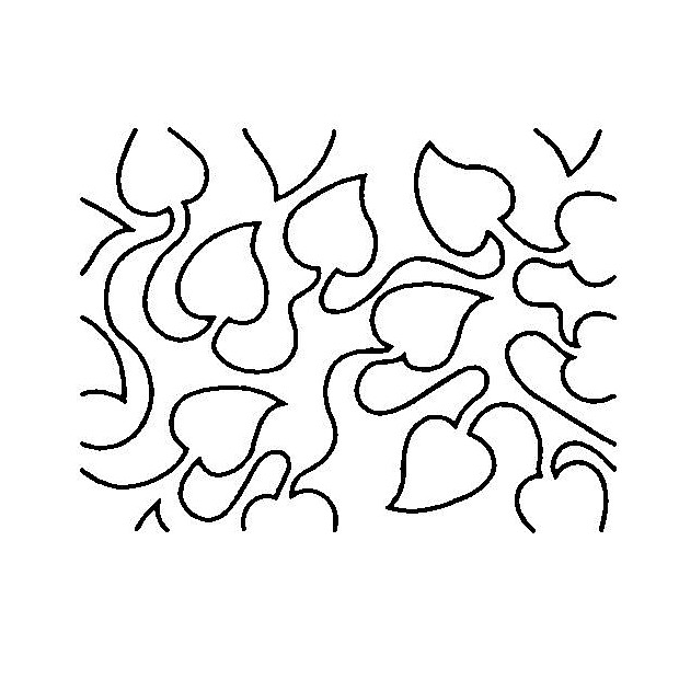 Philodendron Stipple, 23 x 30.5 cm