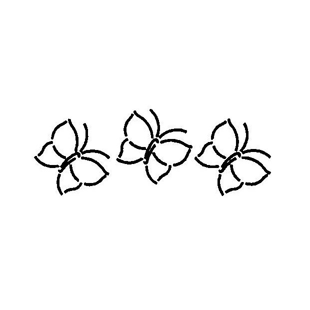 Border Butterfly, 10.2 cm