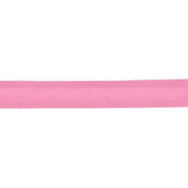 Schrägband, Bias Tape 20 mm x 20 m, rosa