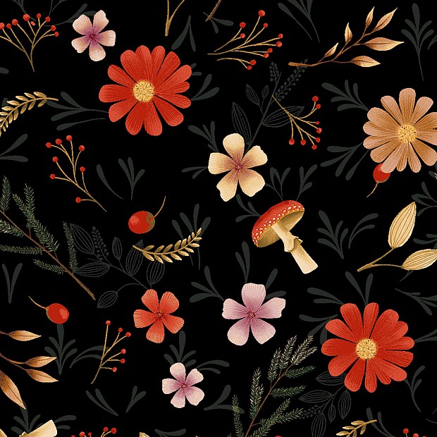 Midnight Flora