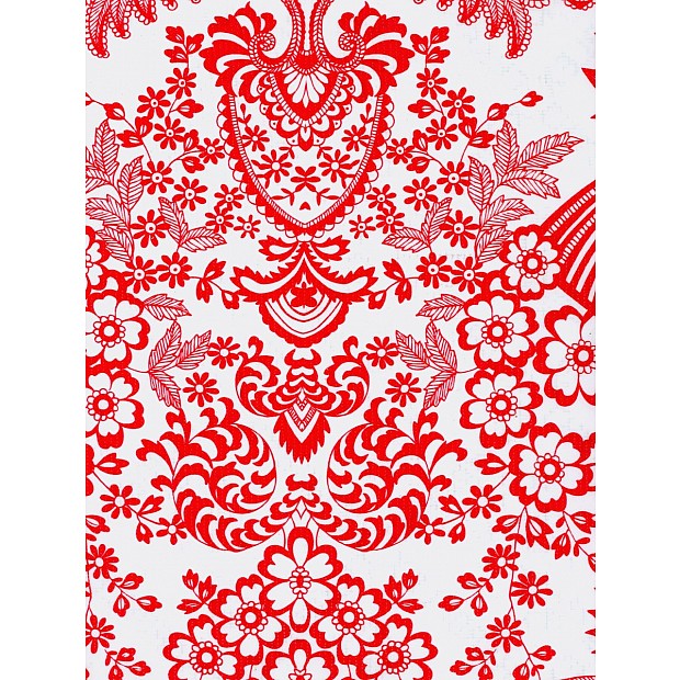 Toile Red - Laminated Fabric
