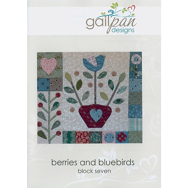 Berries and Bluebirds BOM block 7