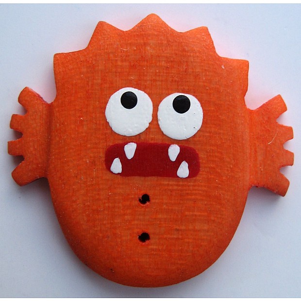 rotes Monster 30 mm