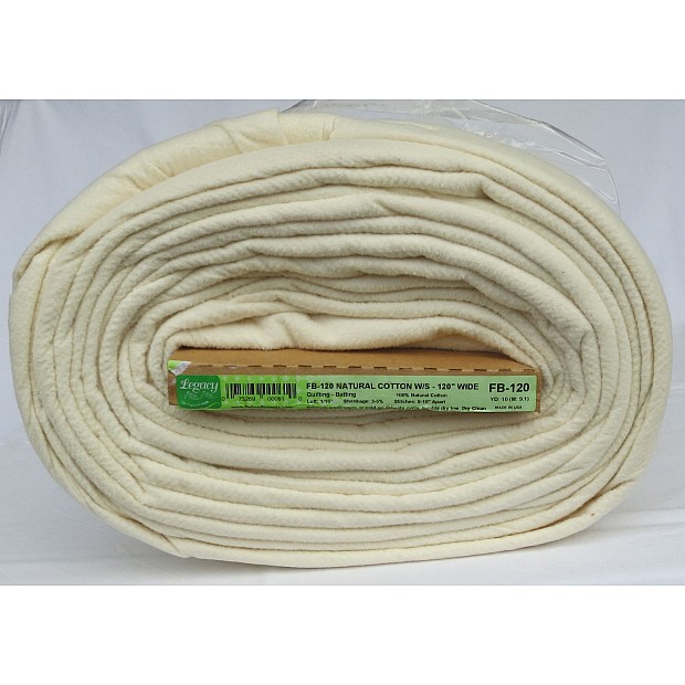 Legacy Cotton Batting 3.05 m  x 9.1 m, entire roll (!)