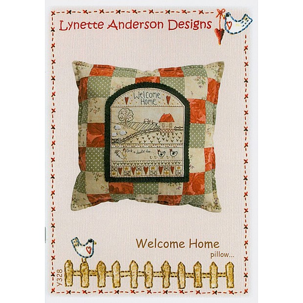 Welcome Home Pillow w. iron-on transfer