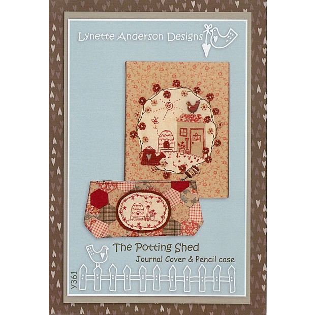 Potting Shed Journal Cover & Pencil Case