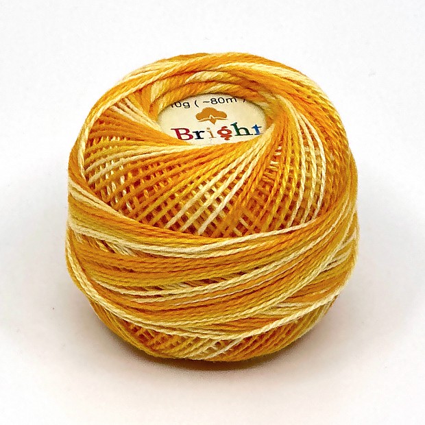 Bright Coton Perlé, Pearl Cotton No. 8