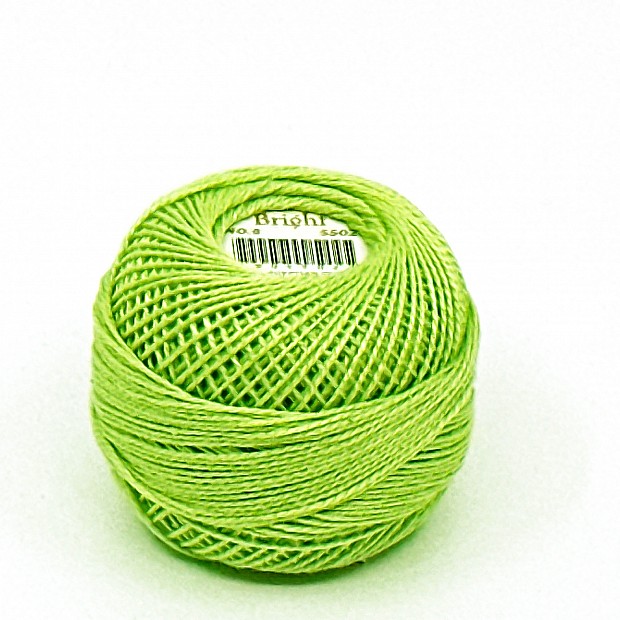 Bright Coton Perlé, Pearl Cotton No. 8