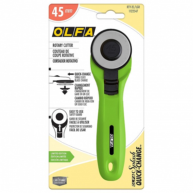 Quick-Change Olfa Rotary Cutter 45 mm
