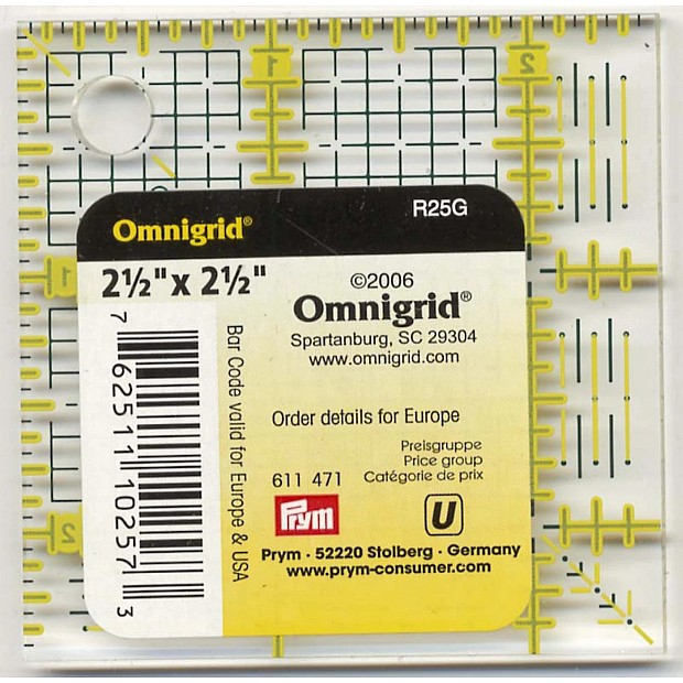 Omnigrid 2 1/2 x 2 1/2 "