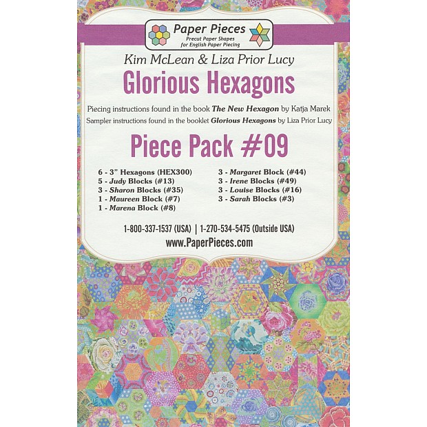 Glorious Hexagons Paper Pieces Pack #09