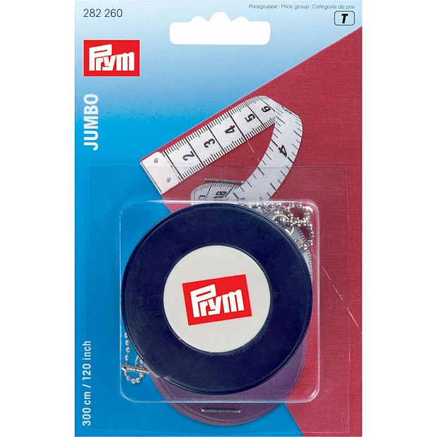 Blue 150cm/60'' Measuring tape in tin