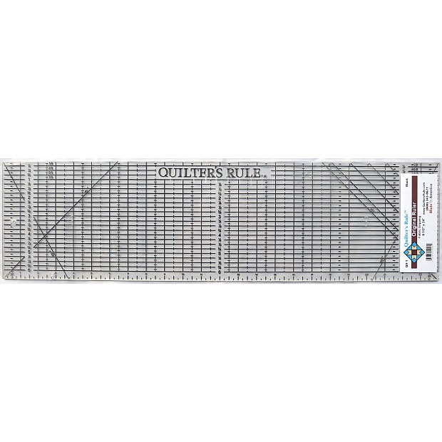Ruler 6 1/2 x 24" black