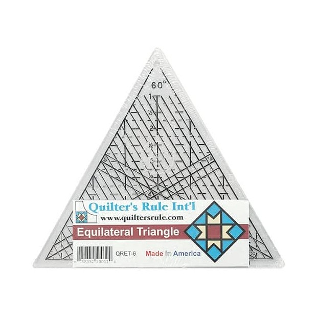 Quilter's Rule EquilateralTriangle 6''