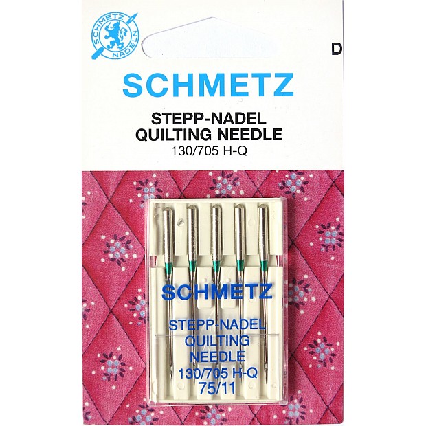 5 Quilting Schmetz Needles Steppnadeln 75/11