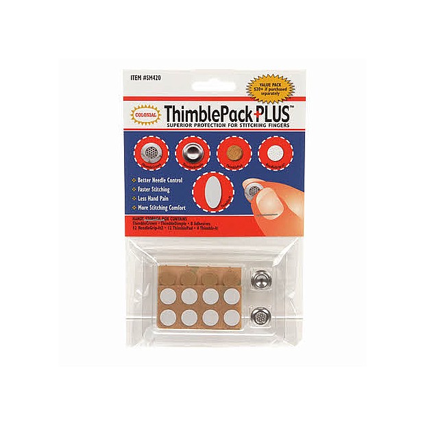 Thimble Pack Plus - Superior Protection for Stitching