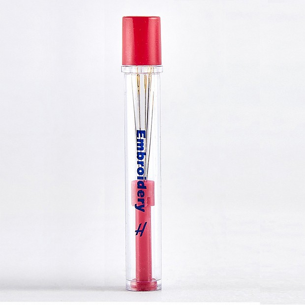 Magnetic Needle Dispenser with 8 pcs Embroidery Needles