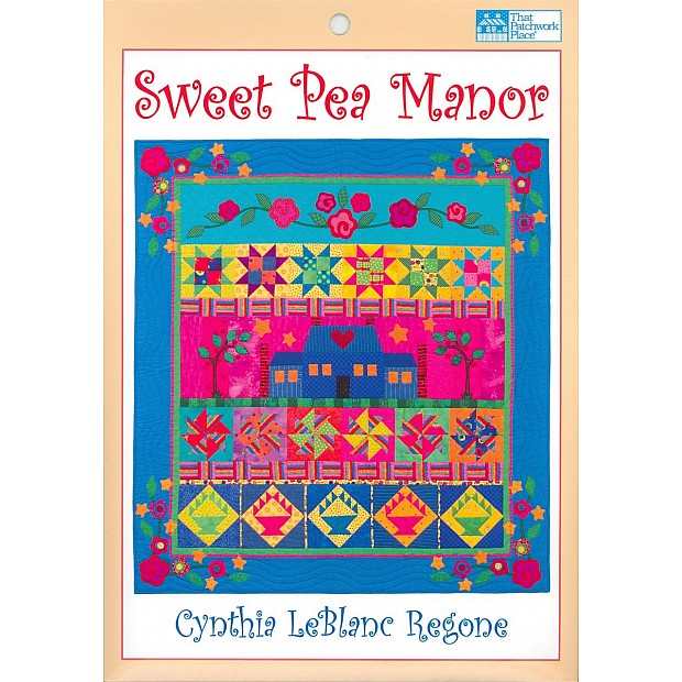 Sweet Pea Manor Quilt 118 x 130 cm