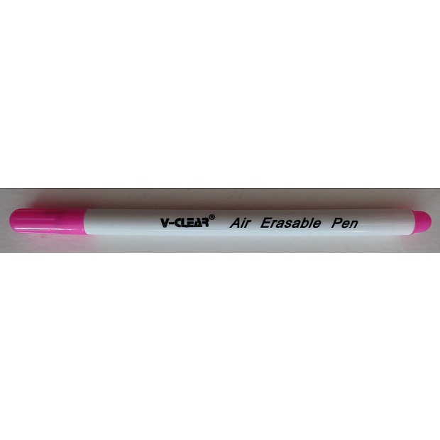 Fine V-Clear Air Erasable Pen, pink