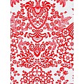 Toile Red - Laminated Fabric