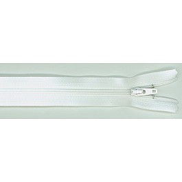 Zipper marshmallow white 35.5 cm