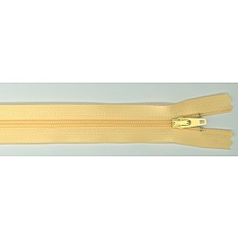 Zipper buttercream yellow 35.5 cm