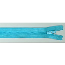 Zipper aquatennial blue 35.5 cm