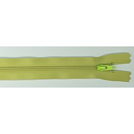 Zipper kiwi green 35.5 cm