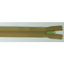 Zipper mossy green 35.5 cm