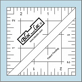 Half-Square Triangle, Square Up Ruler 2.5''