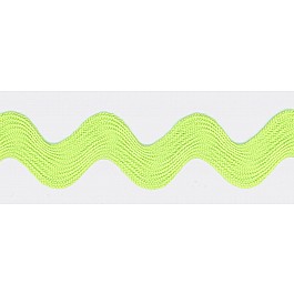 3.5 cm Ric Rac Zick-Zack Band applegreen