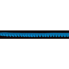 Baby Ball Fringe Ribbon 10mm turquoise